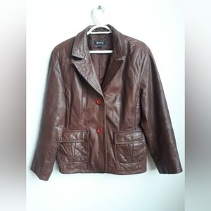 Vintage Plongé Leather Jacket